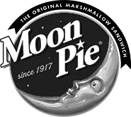 the original marshmallow sandwich moon pie logo